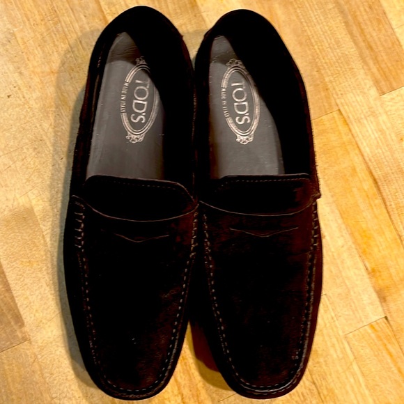 men’s Tod’s Suede Moccasins Size US10 main image 6
